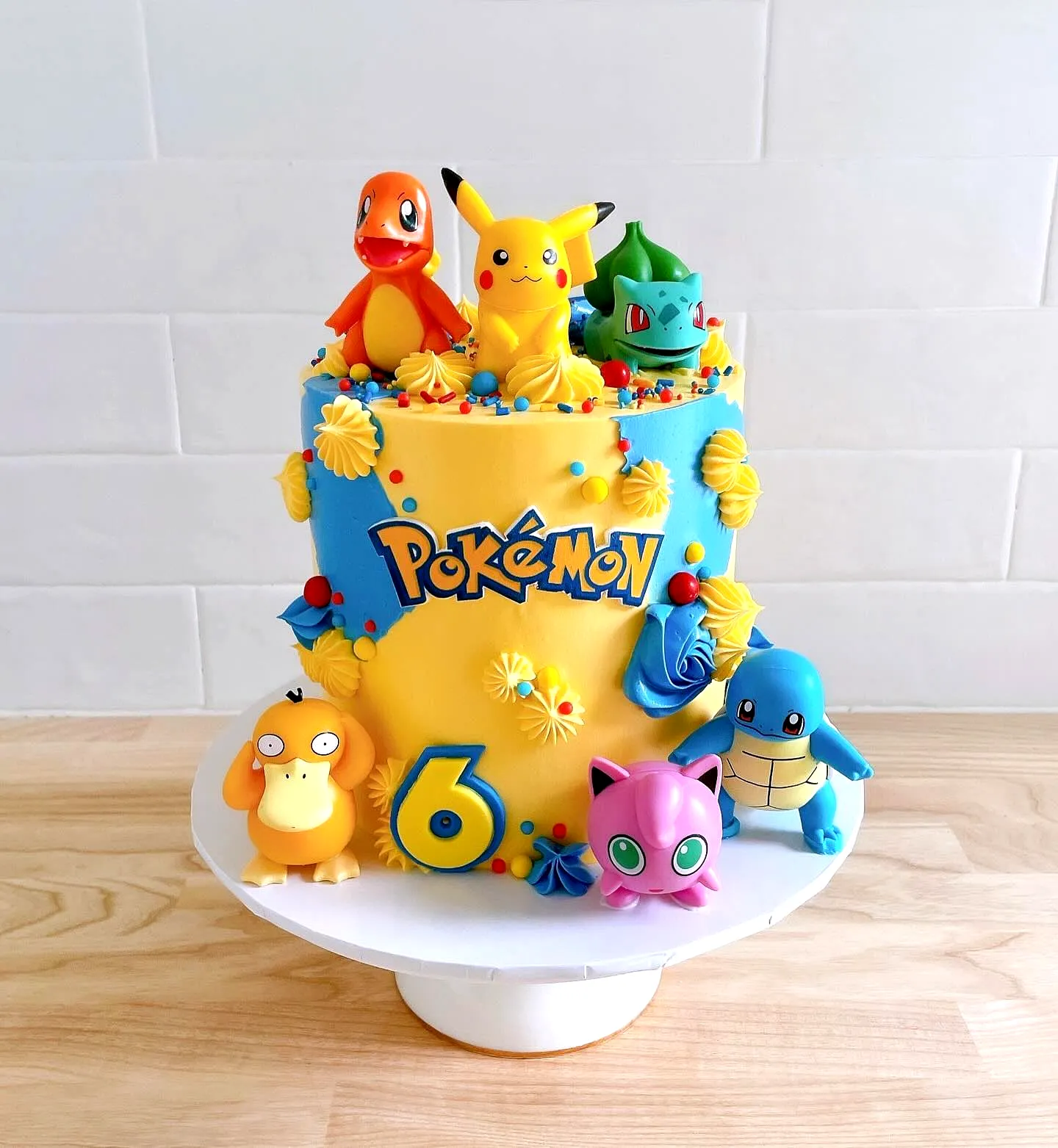Cute Pokemon Cake Design for a Colorful Birthday Celebration