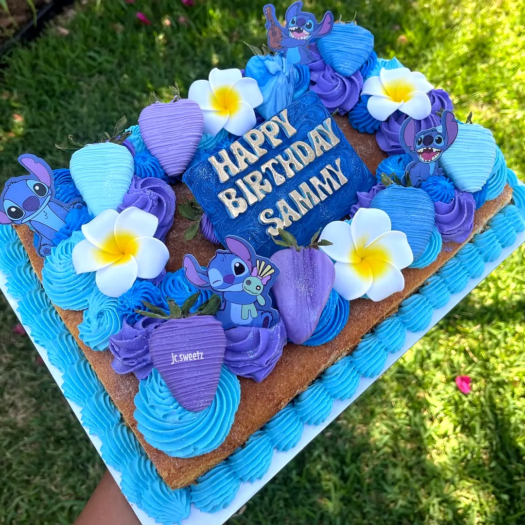 Cute Stitch Birthday Cake Design for a Fun Celebration
