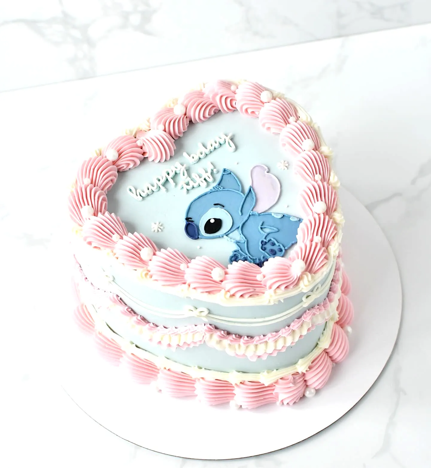 Cute Stitch Birthday Cake for a Vibrant Celebration