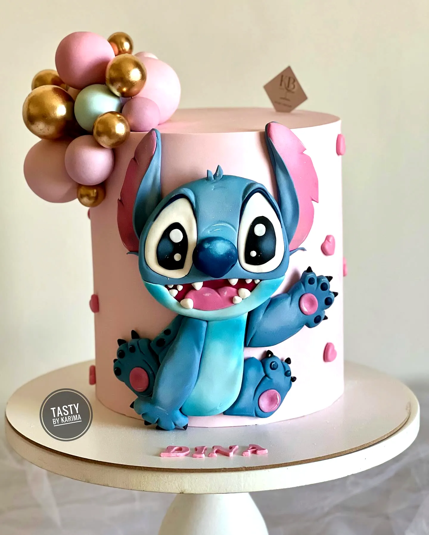 Cute Stitch Cake Design for a Whimsical Birthday Celebration