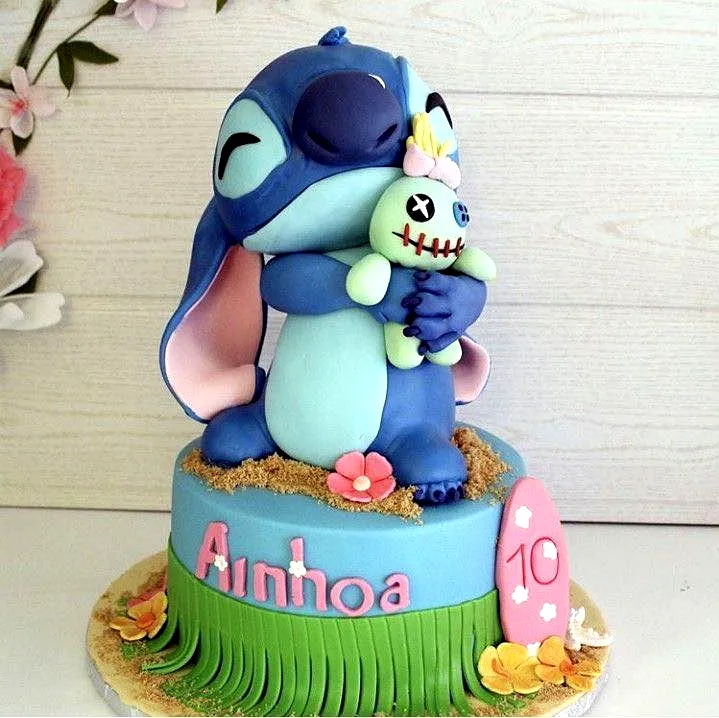 Cute Stitch Cake Design for Whimsical Celebrations