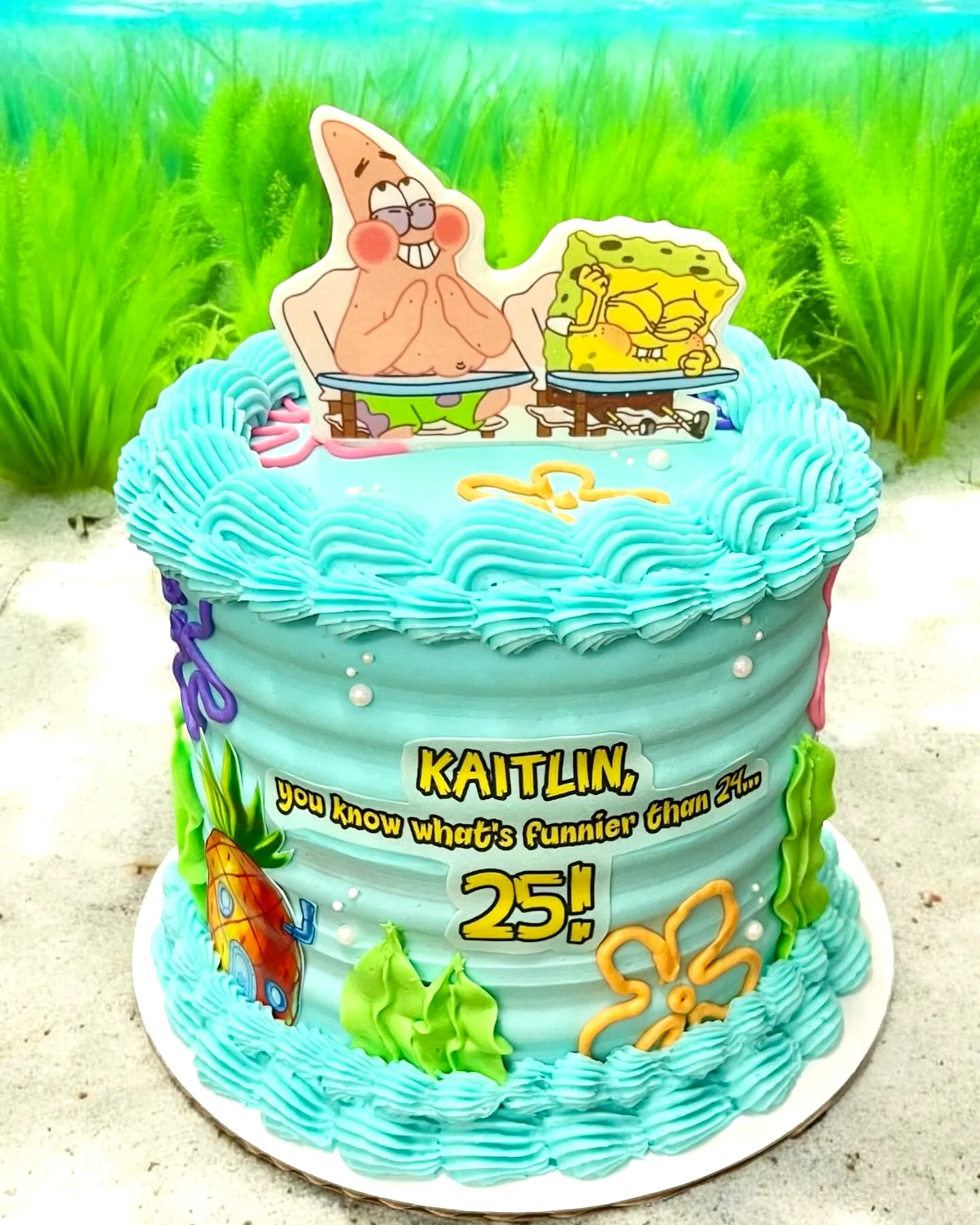 Fun Cartoon Themed Funny Birthday Cake for a Vibrant Celebration