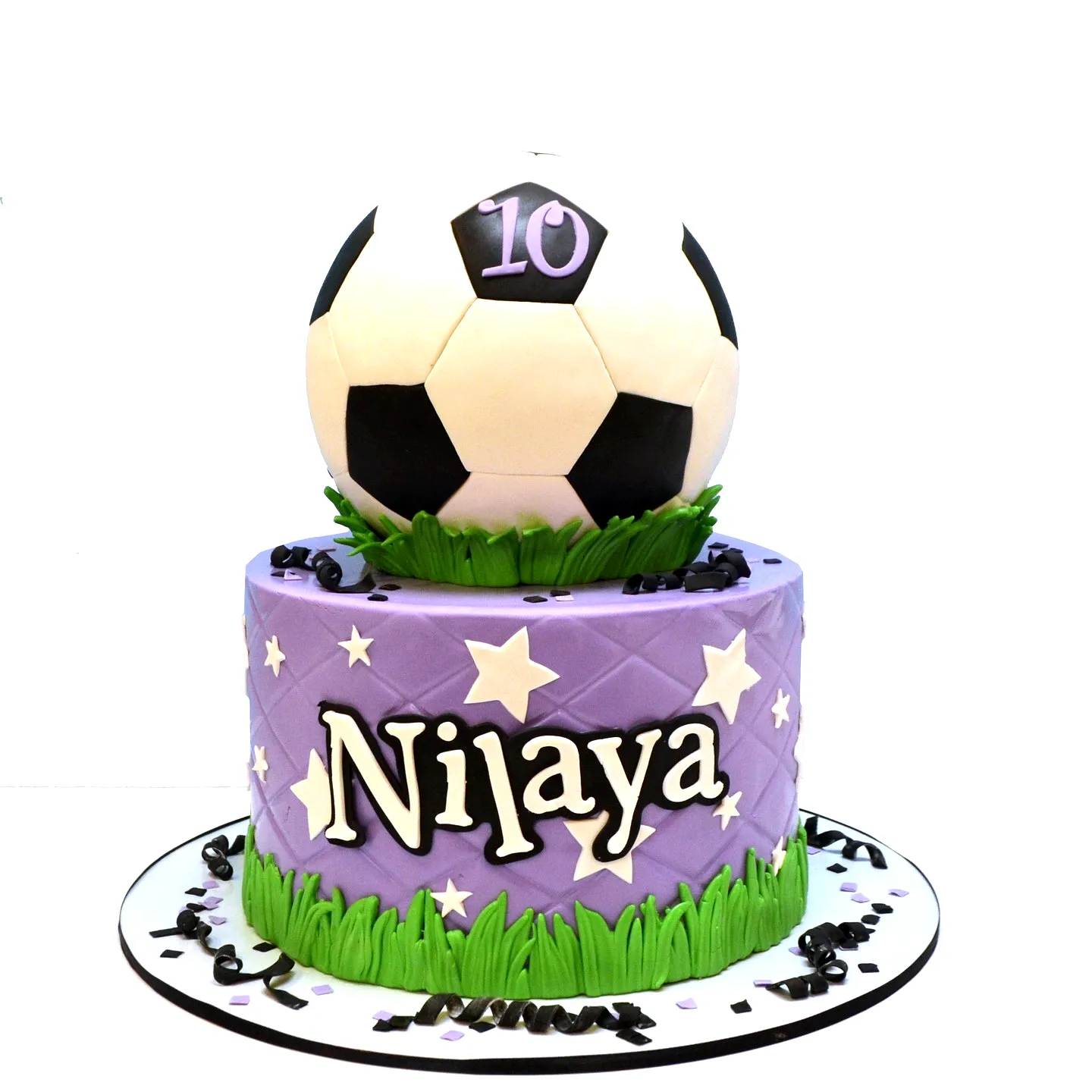 Playful Soccer Birthday Cake for a Fun Celebration