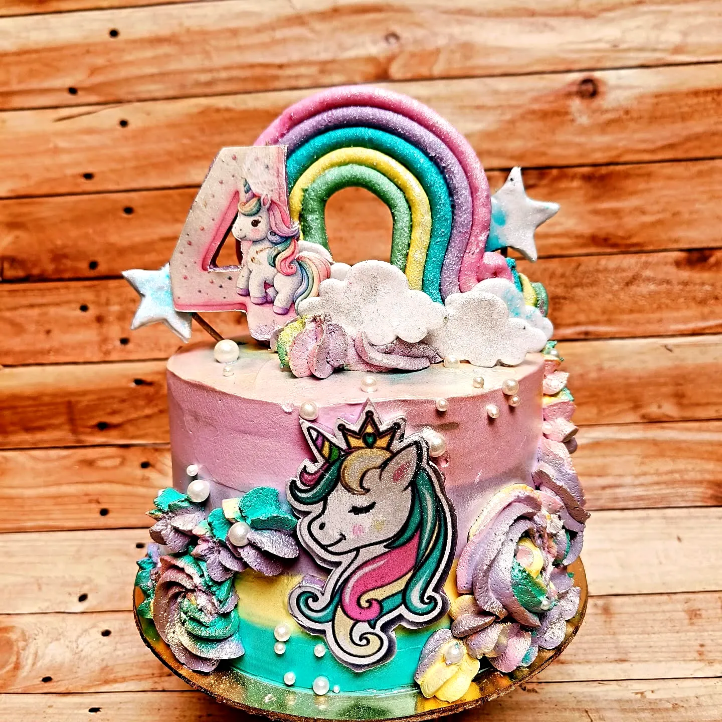 Whimsical Unicorn Birthday Cake for a Magical Celebration