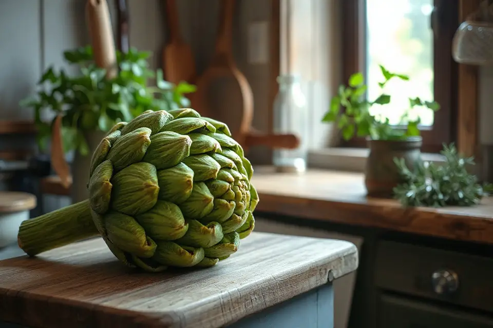 artichoke rustic kitchen photo