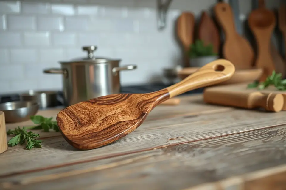 artisan spatula stock photo