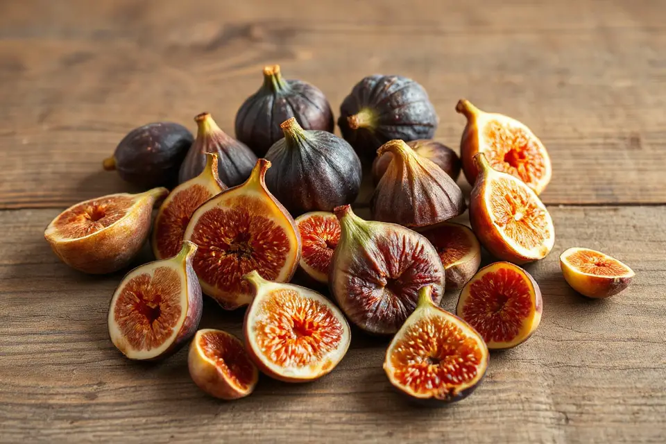 artistic dried figs arrangement