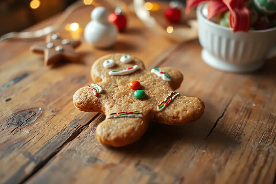 charming gingerbread man photo
