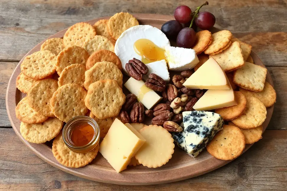 cheese and cracker pairing