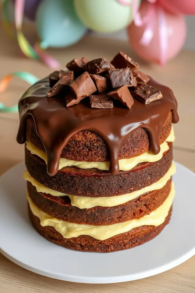 chocolate birthday cake recipe