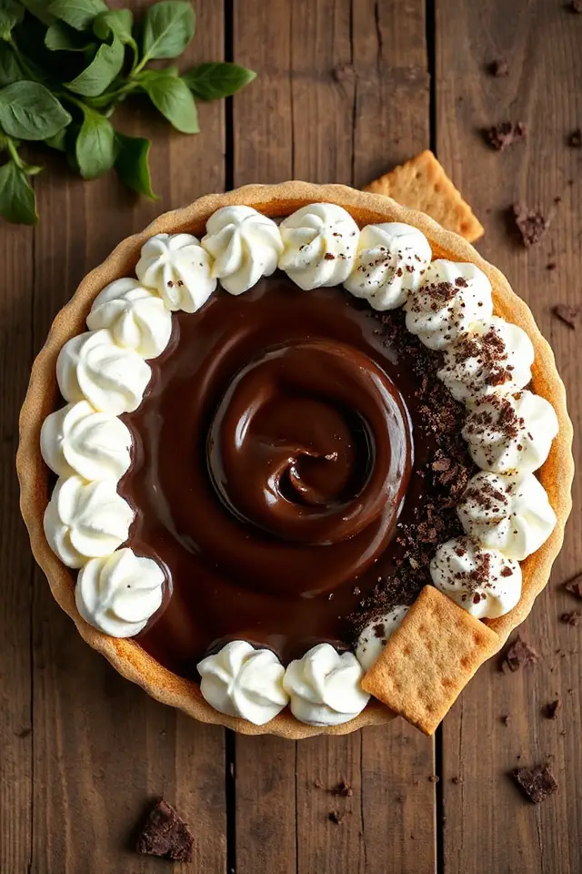 chocolate biscuits with cream