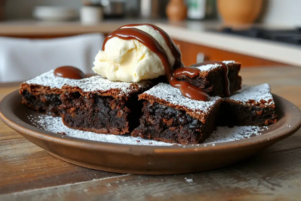 chocolate brownie ice cream