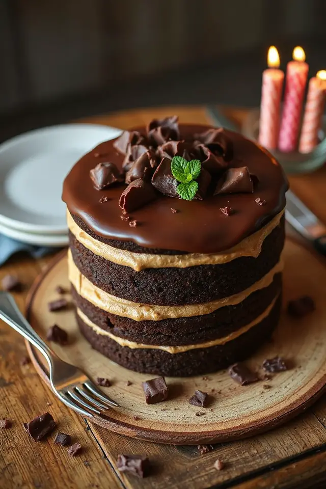 chocolate cake for birthdays