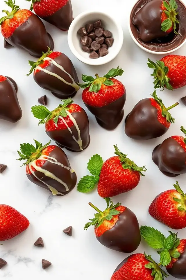 chocolate covered strawberries recipe