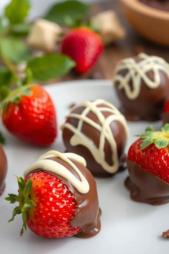 chocolate covered strawberry recipe