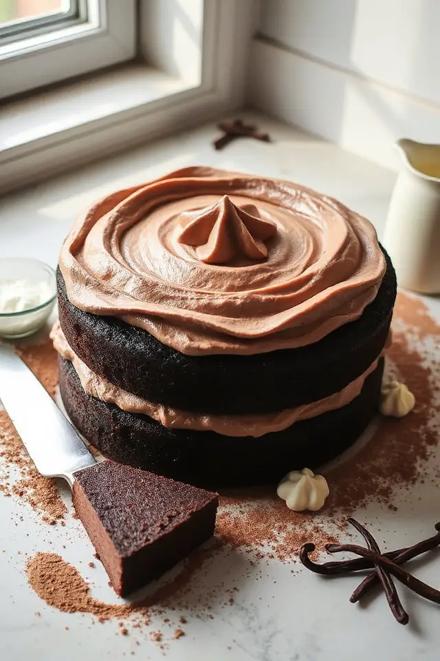 Creamy Cocoa Butter Chocolate Frosting Recipe