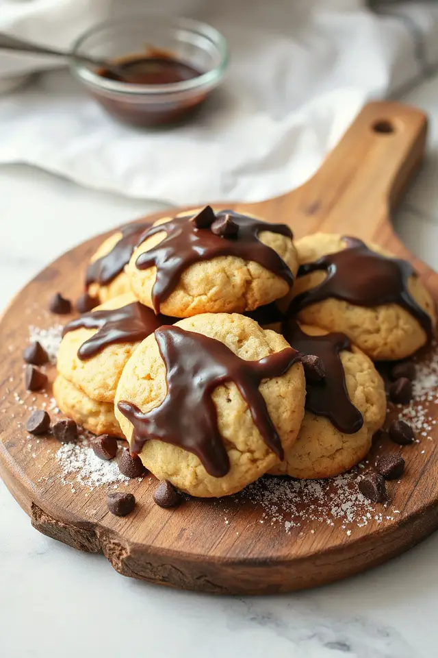 chocolate glaze for cookies