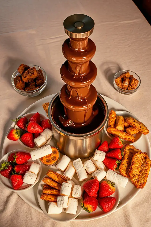 Choco-Kahlua Fountain Recipe Extravaganza