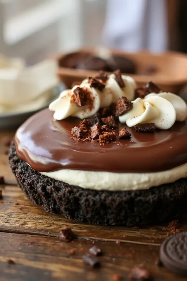 chocolate pudding pie delight