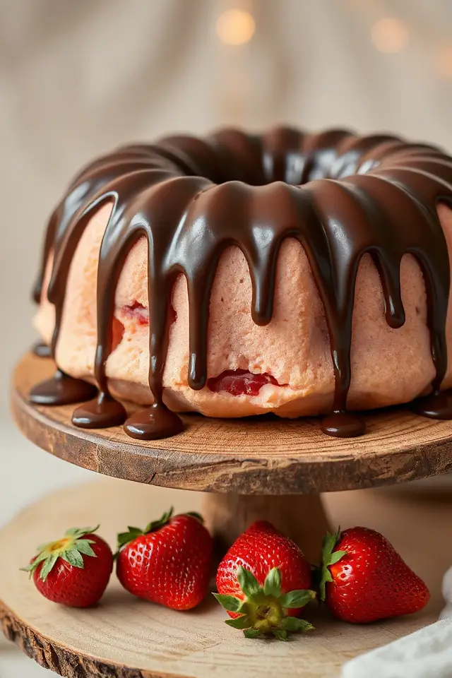 chocolate strawberry cake recipe