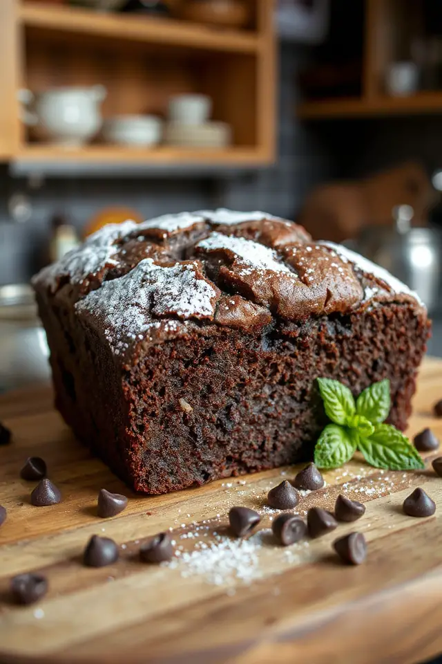 chocolate zucchini bread recipe