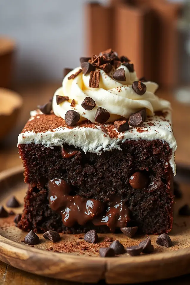 chocolatey hug in cake