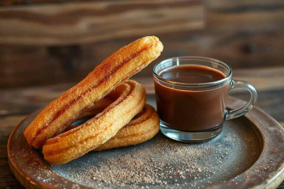 churro and chocolate delight