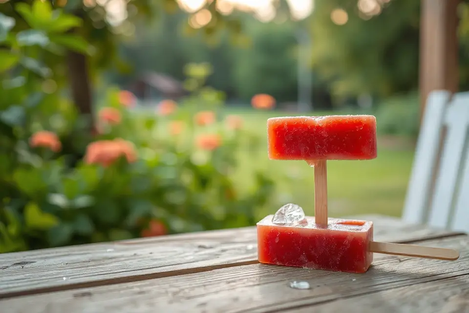 classic red popsicle image