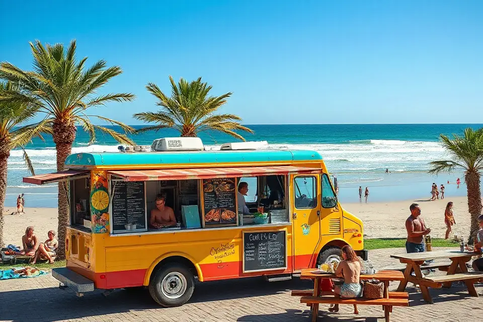 coastal seafood food truck