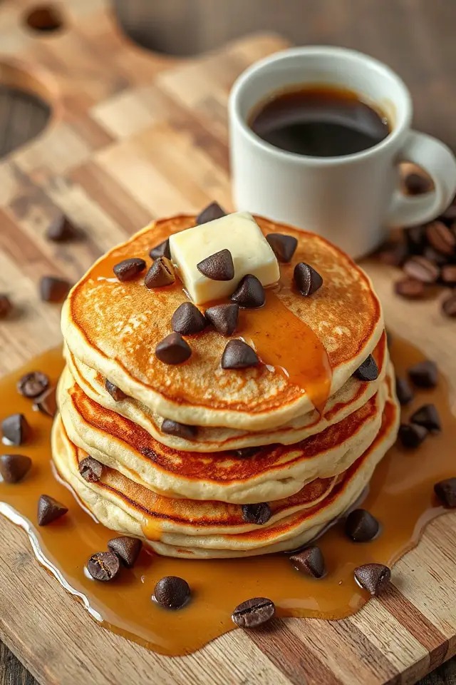 coconut flour chocolate pancakes