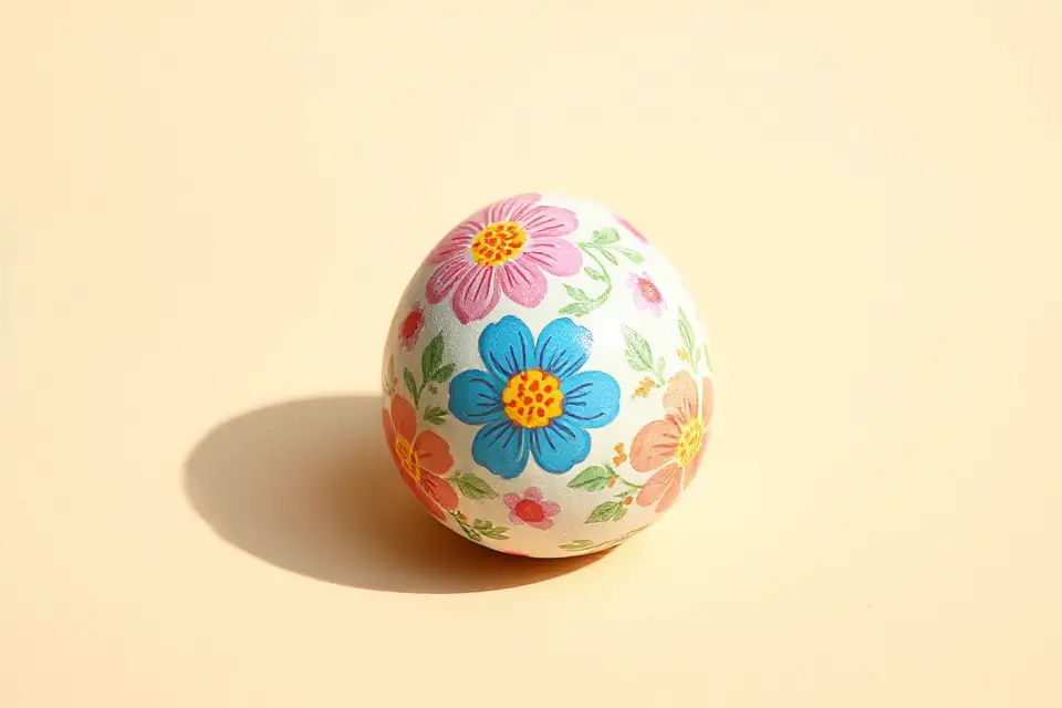 colorful easter egg photo