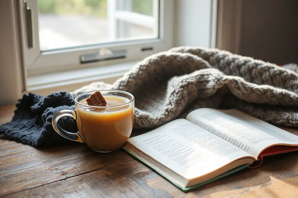 cozy tea blanket book