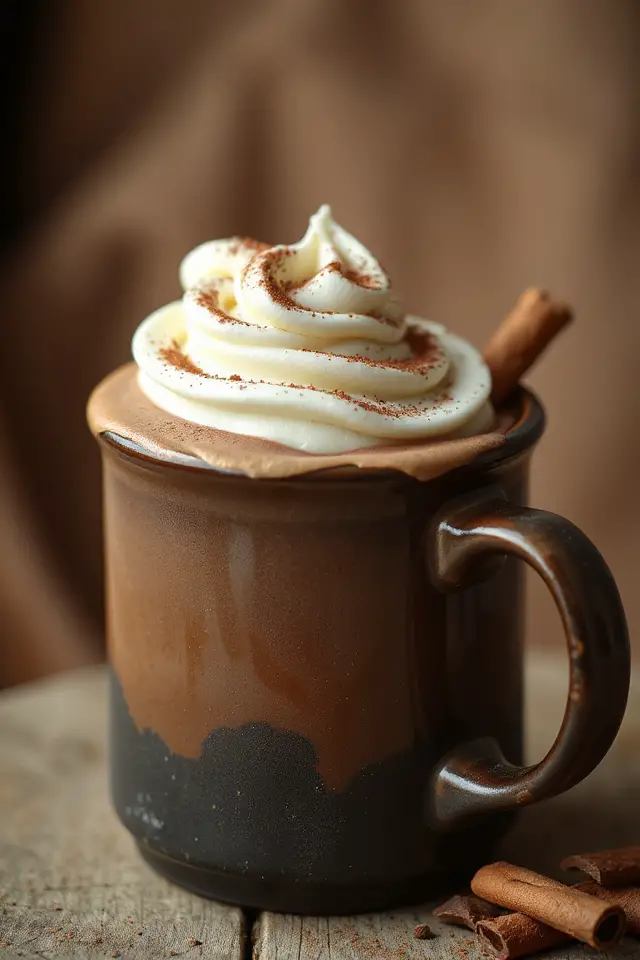 creamy homemade hot chocolate