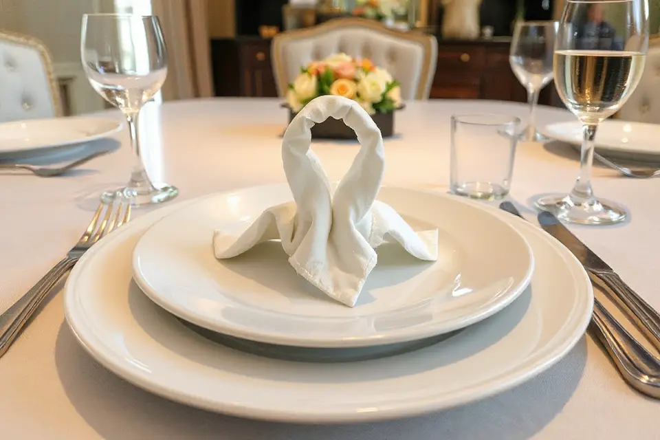 creative napkin fold photo