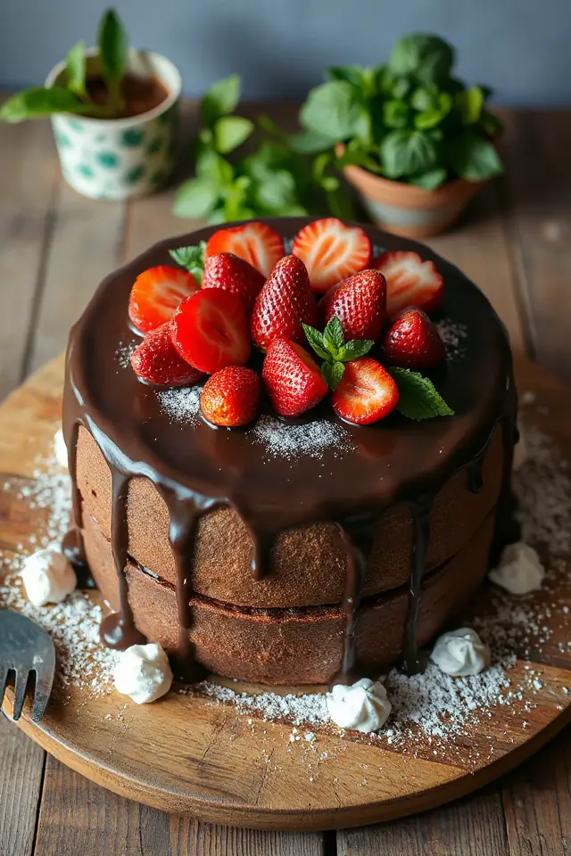 decadent chocolate cake recipe