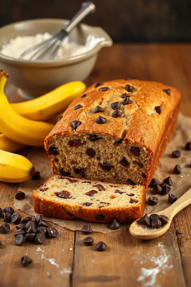 delicious chocolate chip bread