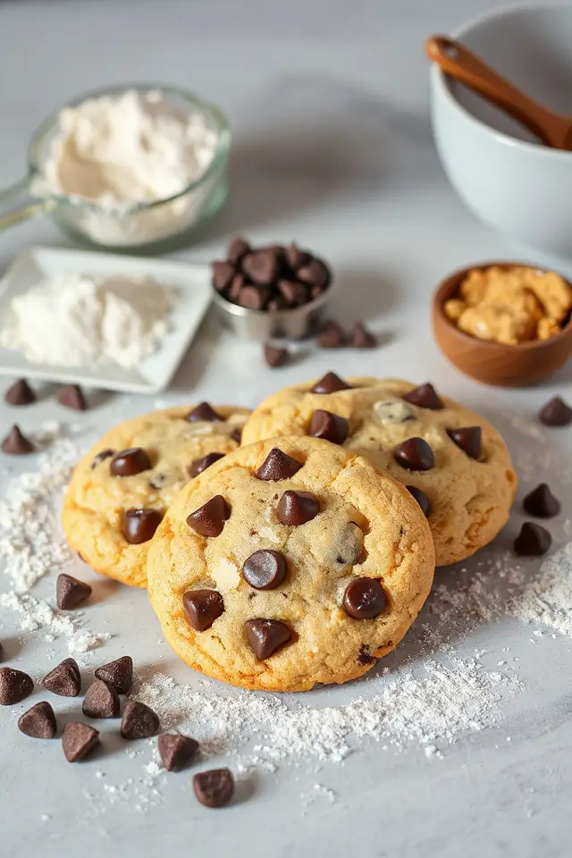 delicious chocolate chip cookies
