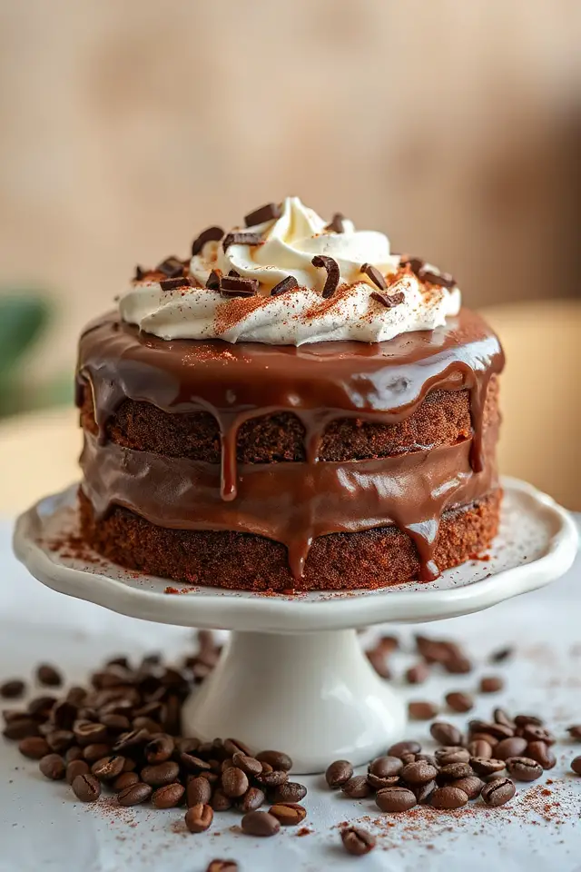 delicious chocolate torte creation