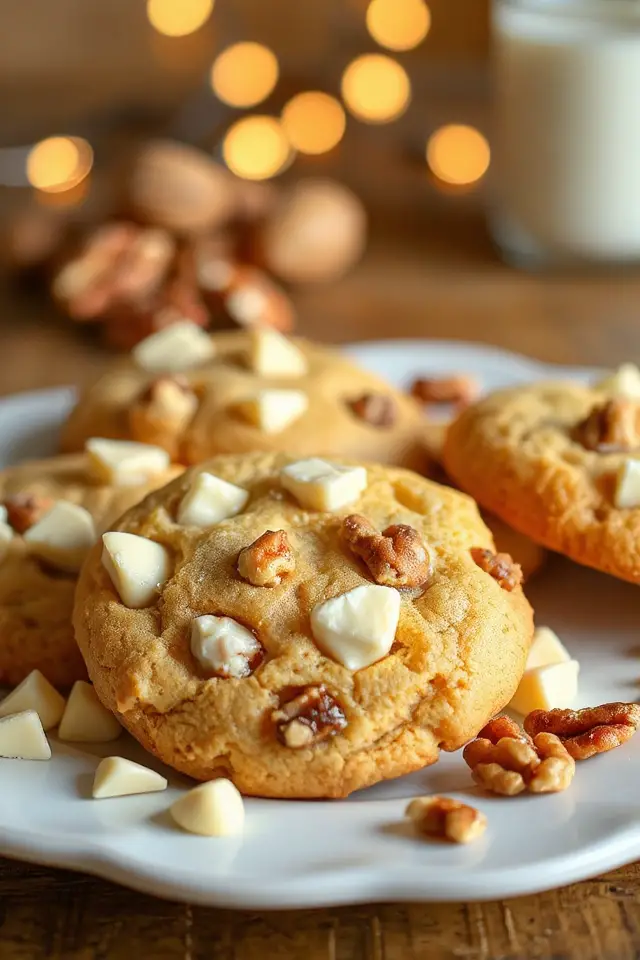 delicious white chocolate cookies
