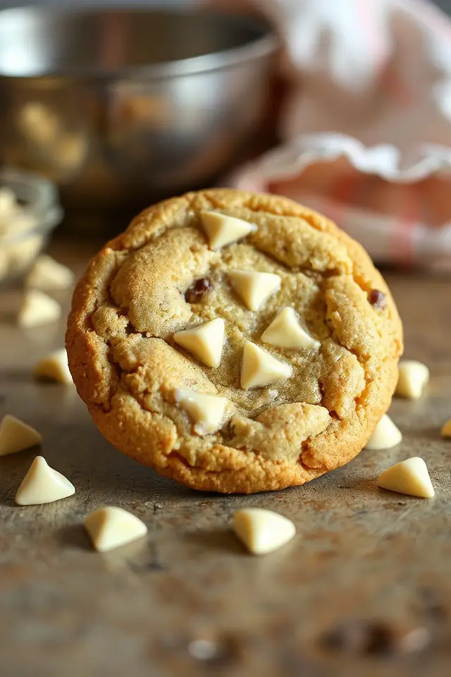 delicious white chocolate cookies