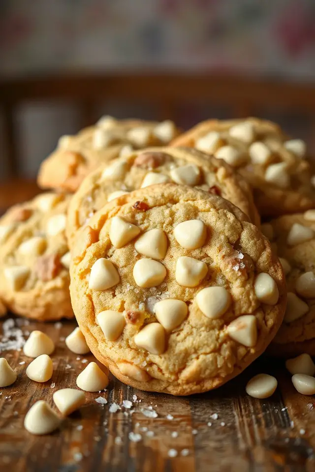delicious white chocolate cookies