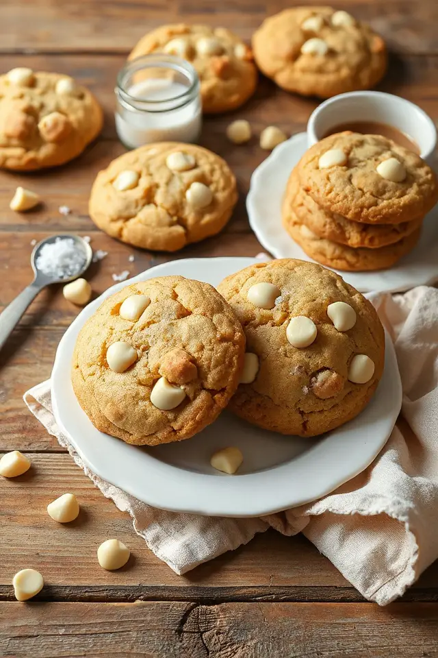 delicious white chocolate cookies