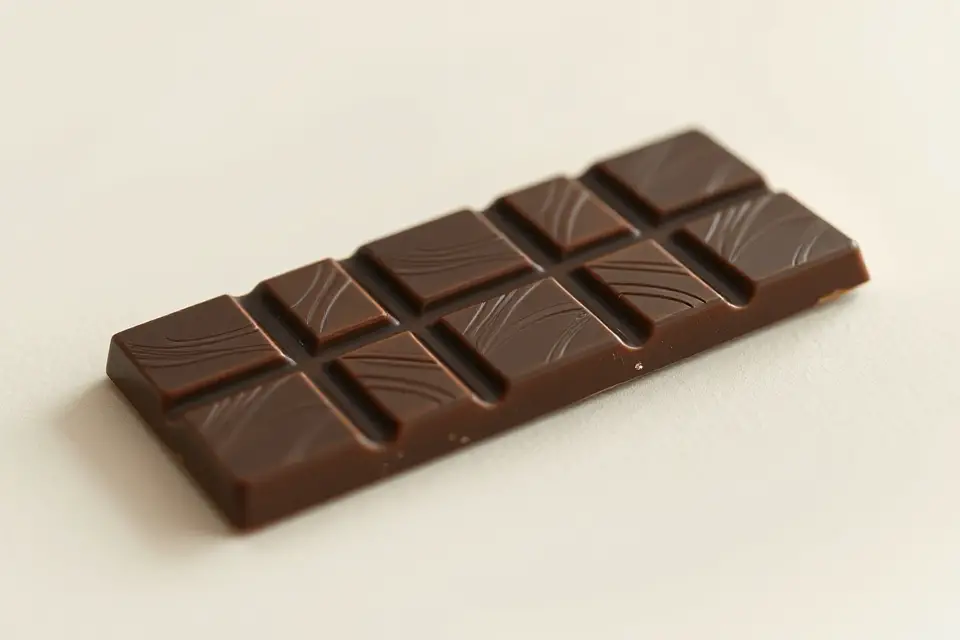 elegant chocolate bar photo