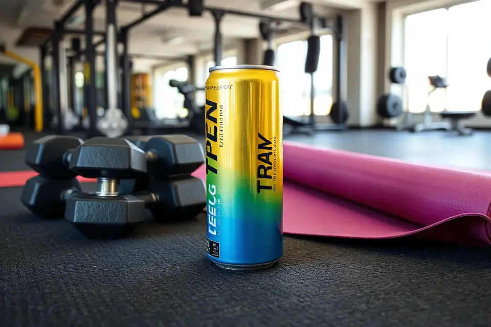 energy drink and equipment