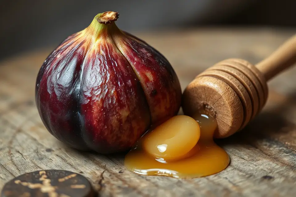 figs and honey dipper