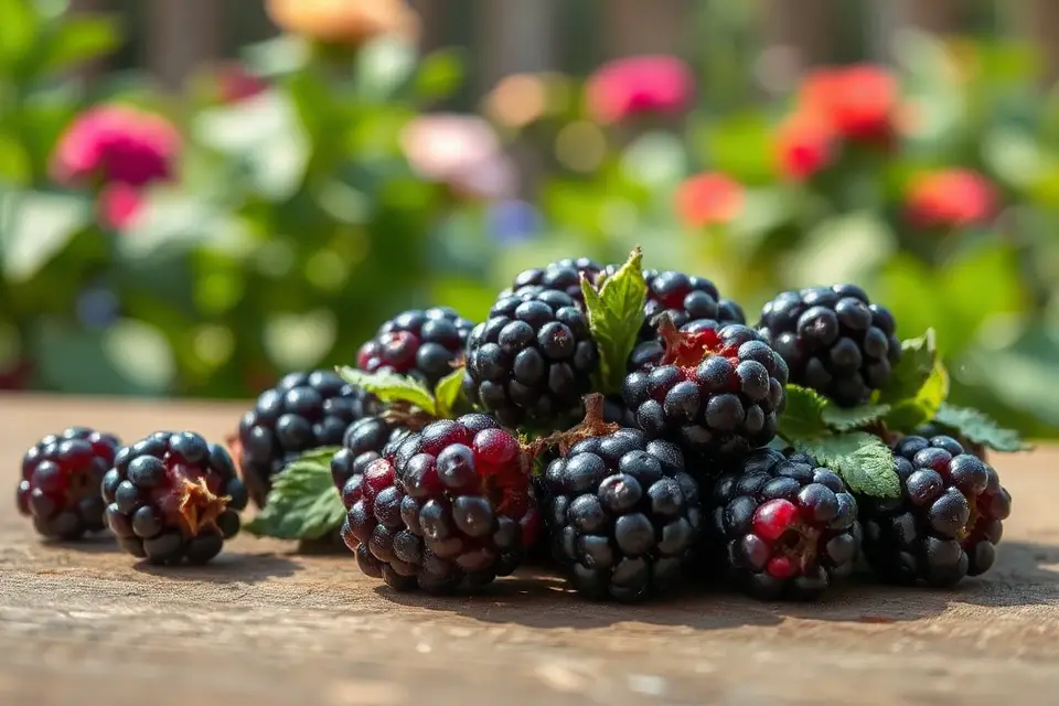 free blackberries stock photo