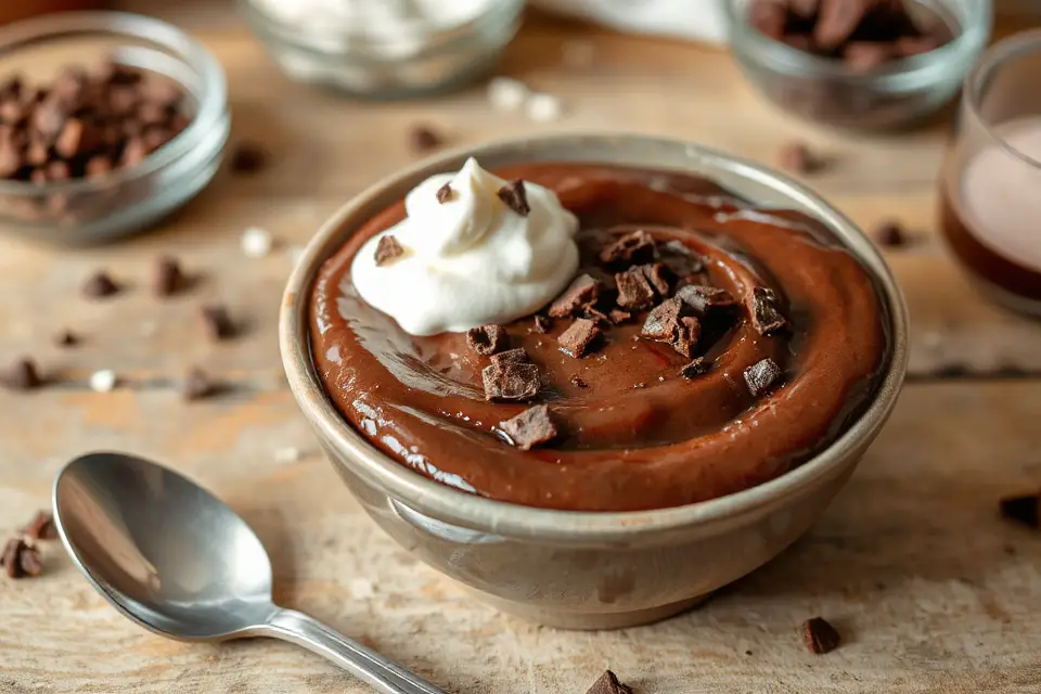 free chocolate pudding photo