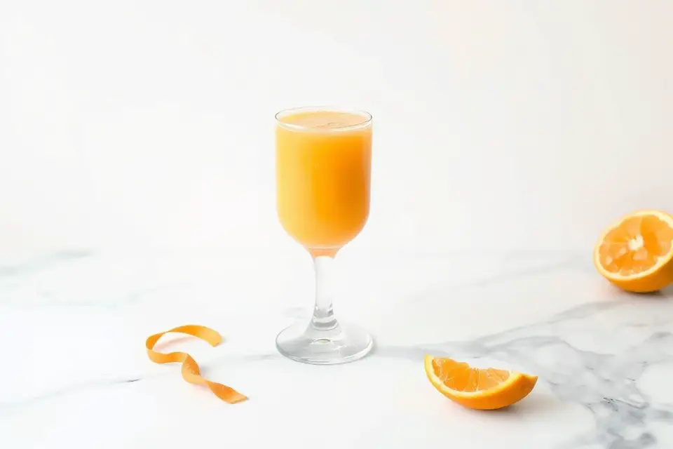 free minimalist orange juice
