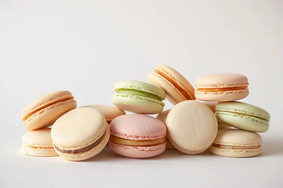 free pastel macaron photo