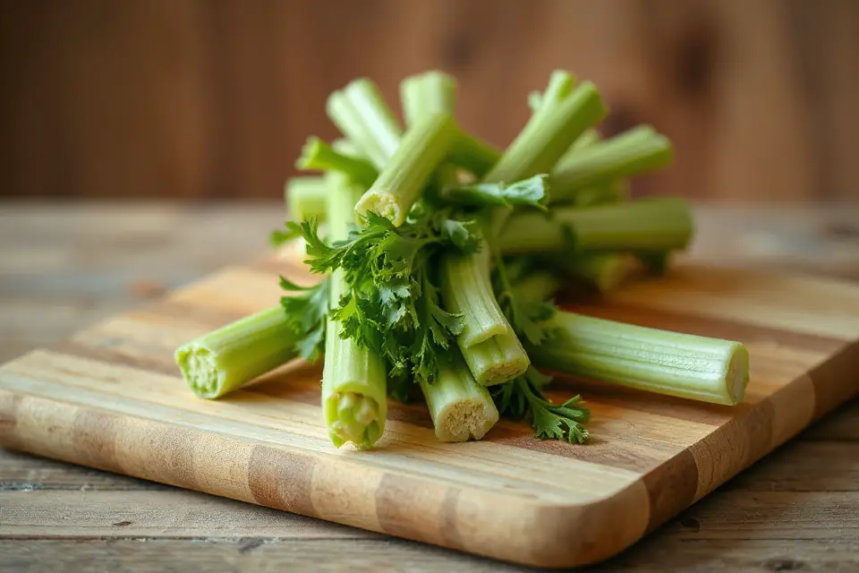 fresh celery on board